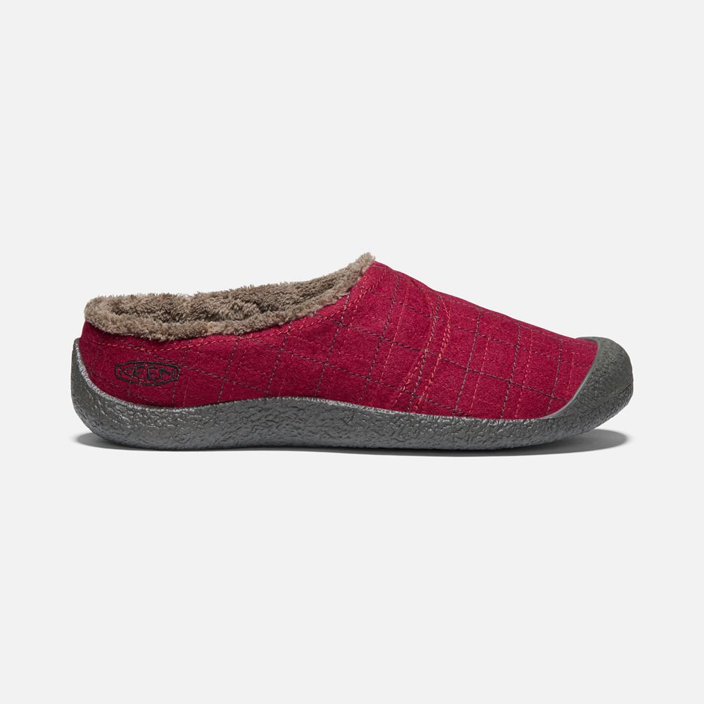 Keen Slippers Dames Rood - Howser Wrap Slide - 54760-APMT